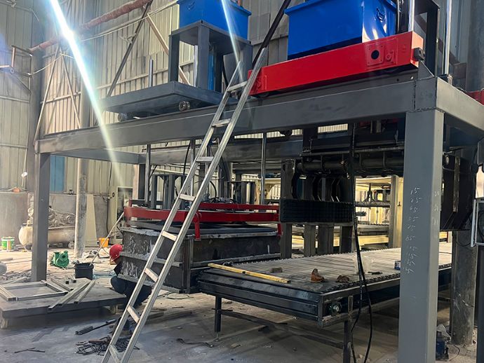 В Ганьсу завершена линия по производству самотеплоизолирующих блоков